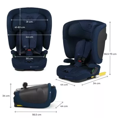 kategoria wagowa 9 - 36 kg z ISOFIX